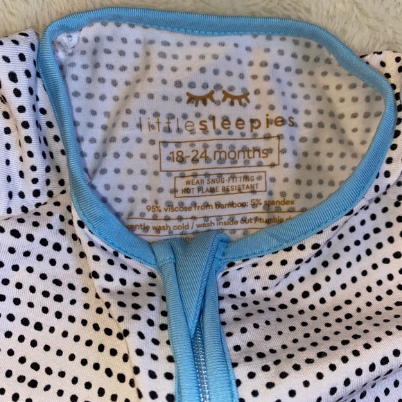 LS Blue Polka Dot Zippy - Picture 4 of 5